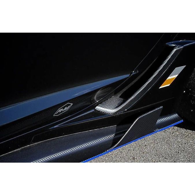 Chevrolet Corvette Z06 ConceptZ Carbon Fiber Rear Brake Duct Inserts