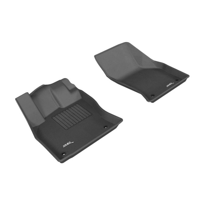 3D MAXpider 2015-2020 Audi A3/A3 Sportback E-Tron/RS3/S3 Kagu 1st Row Floormat - Black