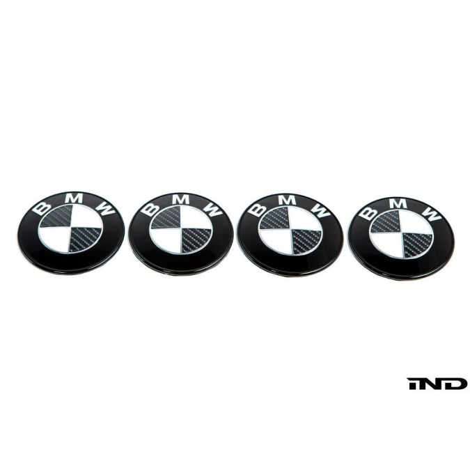 IND Carbon BMW Roundel - E82 1M