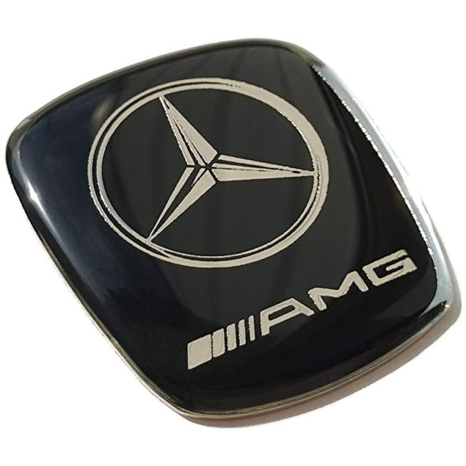 Emblem Logo Badge Sticker Decal Gear Shift Knob for Mercedes-Benz vehicles AMG Style