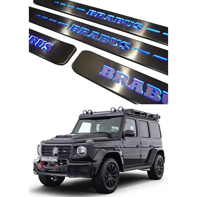 W463A W464 G500 G63 AMG G400 G Wagon G class Mercedes-Benz 2018+ Entrance mouldings LED Illuminated Door Sills Interior Trims