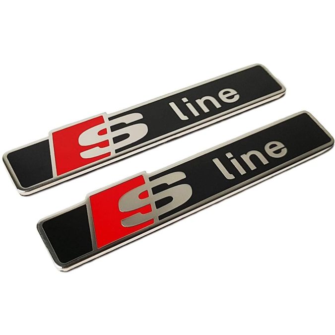 Audi A1 A2 A3 A4 A5 A6 A7 A8 R8 S3 S4 S5 S6 S7 S8 RS3 RS4 RS5 RS6 RS7 S Line Emblem Badge Logo Decal Sticker