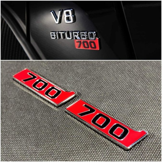 W463 W461 G55 G65 G63 G500 G Wagon W222 W212 W205 W219 G C E S CLS class Mercedes-Benz 700 Style Body Front Side Fender Emblem Logo Badge Sticker Decal 