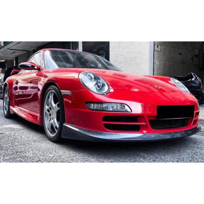Porsche 991 997.1 Carrera Carbon Fiber Front Lip (2005-2008)
