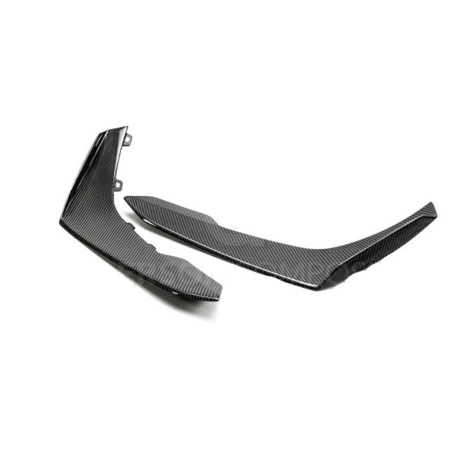 Anderson Composites 2017-2024 Chevy Camaro ZL1 1LE Type-LE Carbon Fiber Front Bumper Canards