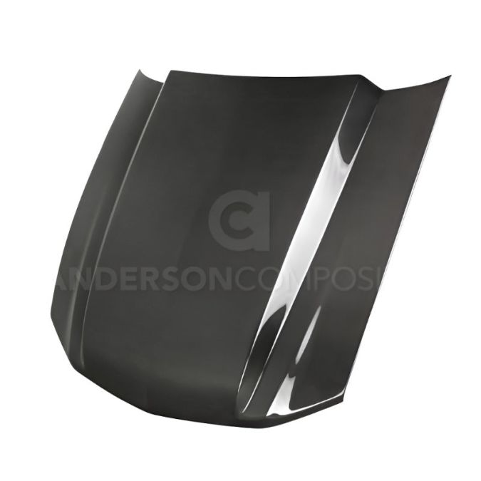 Anderson Composites 2013-2014 Ford Mustang Type-CJ Carbon Fiber Cowl Hood