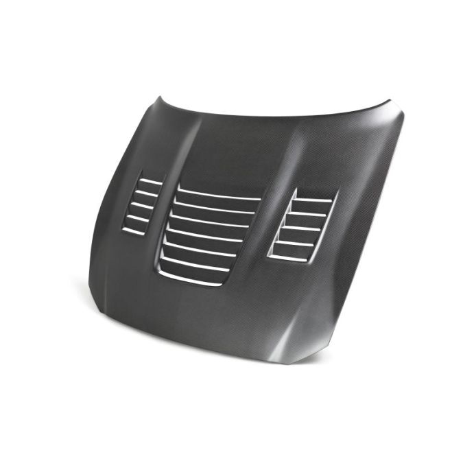 Anderson Composites 2015-2020 Ford Mustang Shelby GT350 Type-CR Double Sided Carbon Fiber Hood