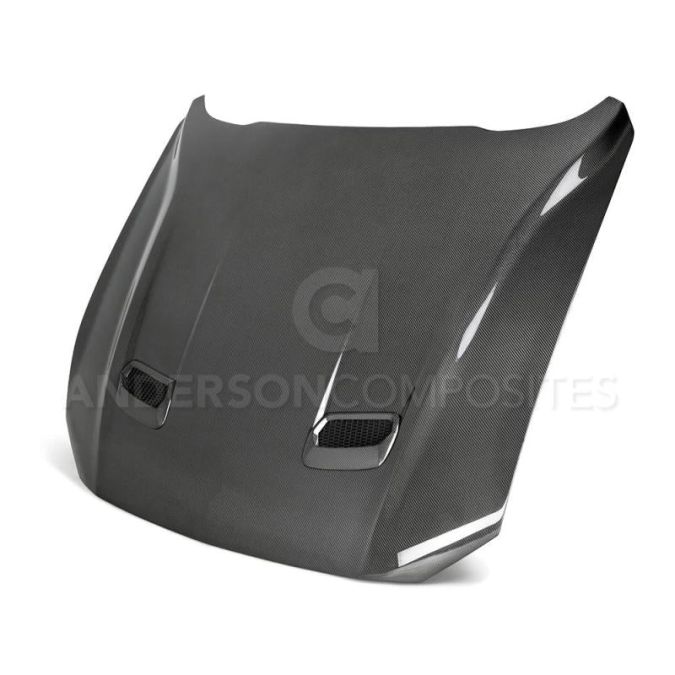 Anderson Composites 2018-2023 Ford Mustang Double Sided Type-OE Carbon Fiber Hood