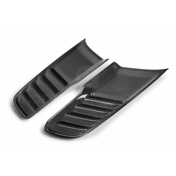 Anderson Composites 2021-2023 Dodge RAM TRX Carbon Fiber Hood Vents - Type OE
