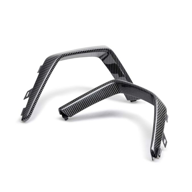 Anderson Composites 2022-2024 Cadillac CT5 Black Wing Type-OE Carbon Fiber Lower Grille Bezel