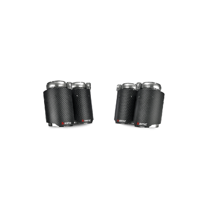 Akrapovic BMW F80 F82 F83 Carbon Tail Pipe Set (M3 & M4)
