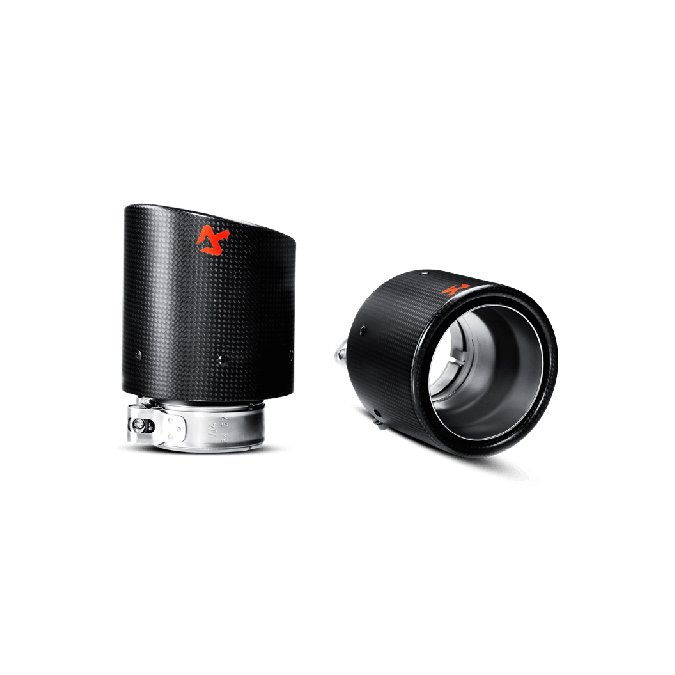 Akrapovic VW MK6 Golf Carbon Tail Pipe Set (Golf TSI, Golf GTD & Golf GTI)