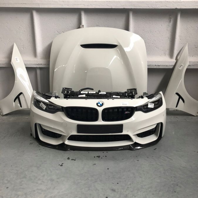 BMW M4 CS F82 Front End Package With Carbon Lip OEM
