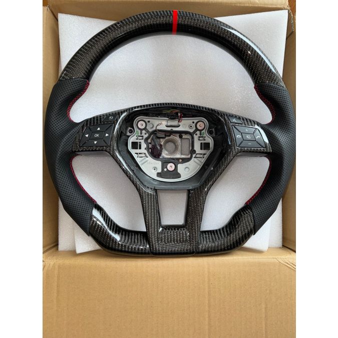 CD Carbon Lenkrad kompatibel mit Mercedes C Klasse & C63 AMG W204