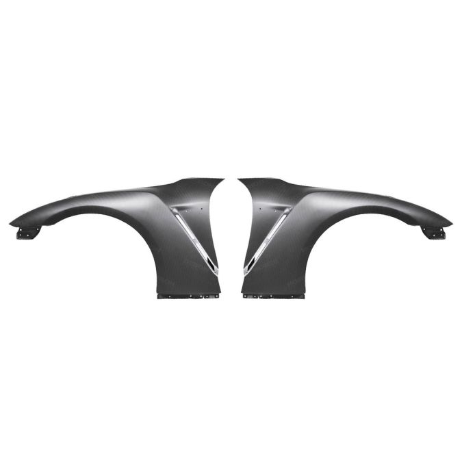 Seibon Carbon Fiber Fenders (DRY Matte) for R35 GTR (FF0910NSGTR-OE-DRY)