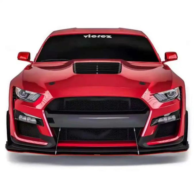 CD Carbon Frontlippe kompatibel mit Ford Mustang 2015-2022