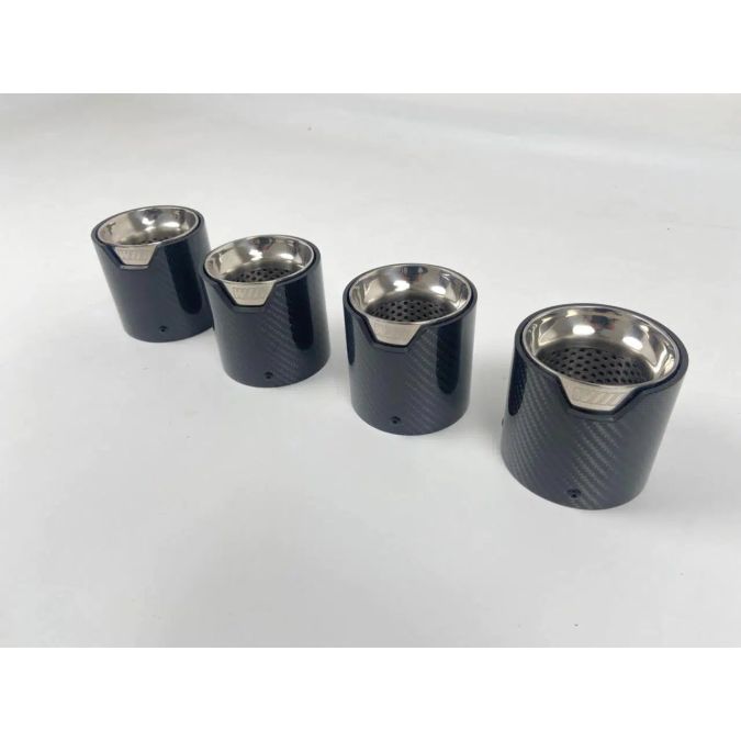BMW G87 M2/G80 M3/G82 M4 Carbon Fiber Exhaust Tips