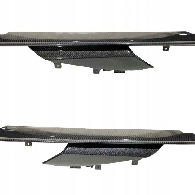 McLaren 765LT Full Carbon Sill Guards Assy Skirt 14AB517RP 14RP