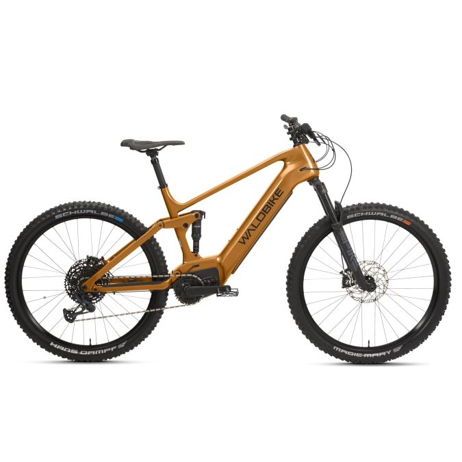 Quercus Carbon Fully L/XL, All Mountain E-Bike honey gold, WB-10002023.101.3