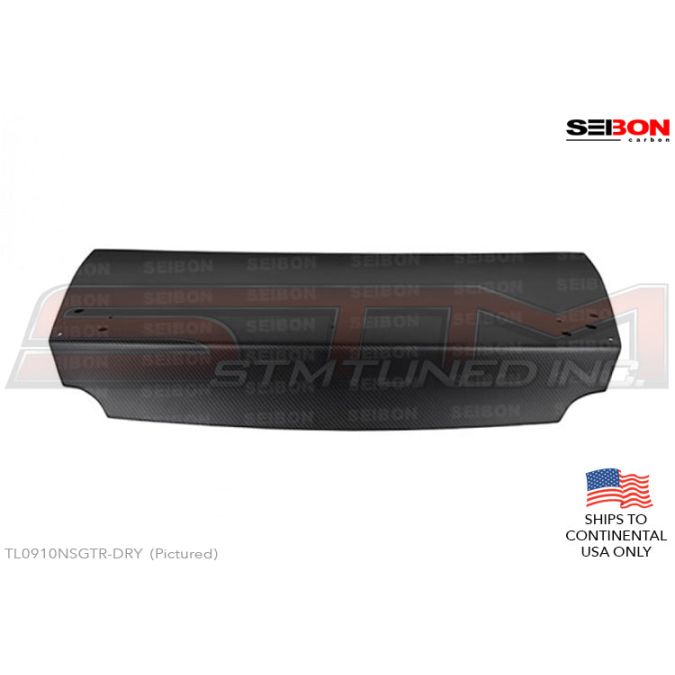 Seibon Carbon Fiber Trunk (Dry Carbon / with OEM Spoiler Holes) - R35 GTR * Discontinued *