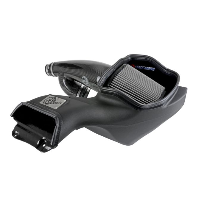 aFe 17-20 Ford F-150/Raptor Track Series Carbon Fiber Cold Air Intake System With Pro DRY S Filters