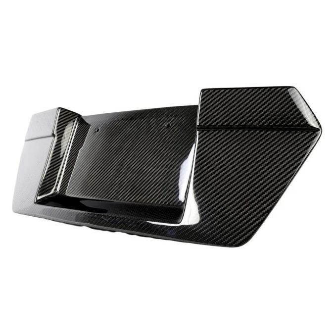 APR Carbon License Plate Backing for 2020+ Chevrolet Corvette C8 (CBX-C8LIC)