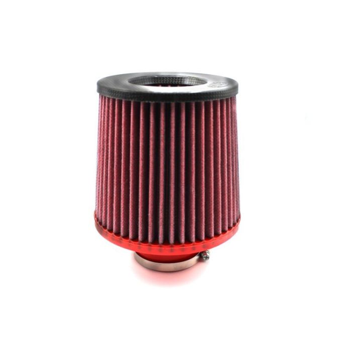 BMC Twin Air Universal Conical Filter w/Carbon Top - 60mm ID / 140mm H