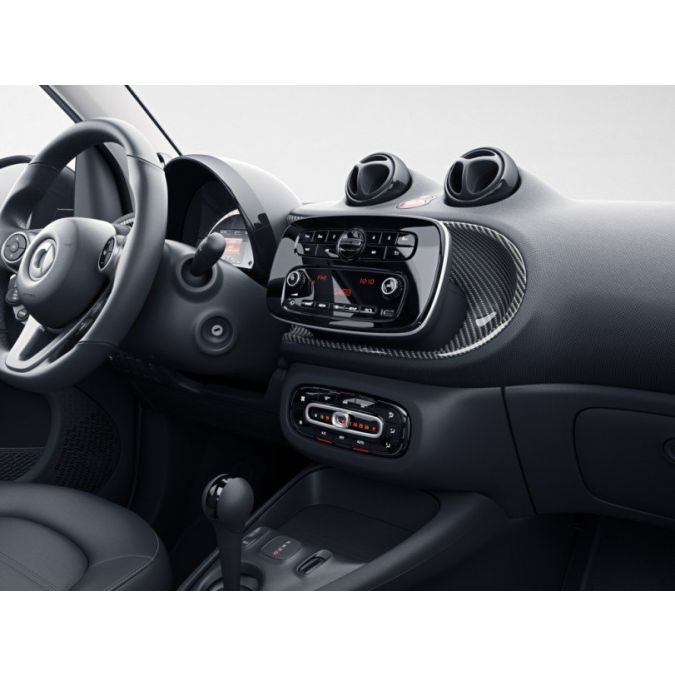 smart Interieur Akzentteile Zierelement Set 2-Teilig, BR453 -Carbon- oder Holz- Optik