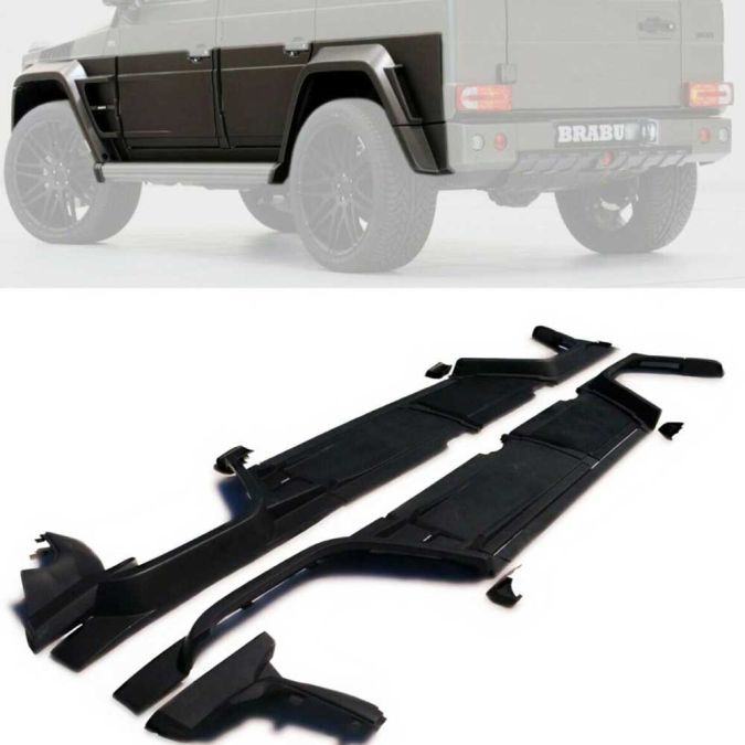 Brabus Widestar Body Exterior Set Carbon 23 pcs for Mercedes-Benz G-Wagon G-Class W463 G63 G55 G500