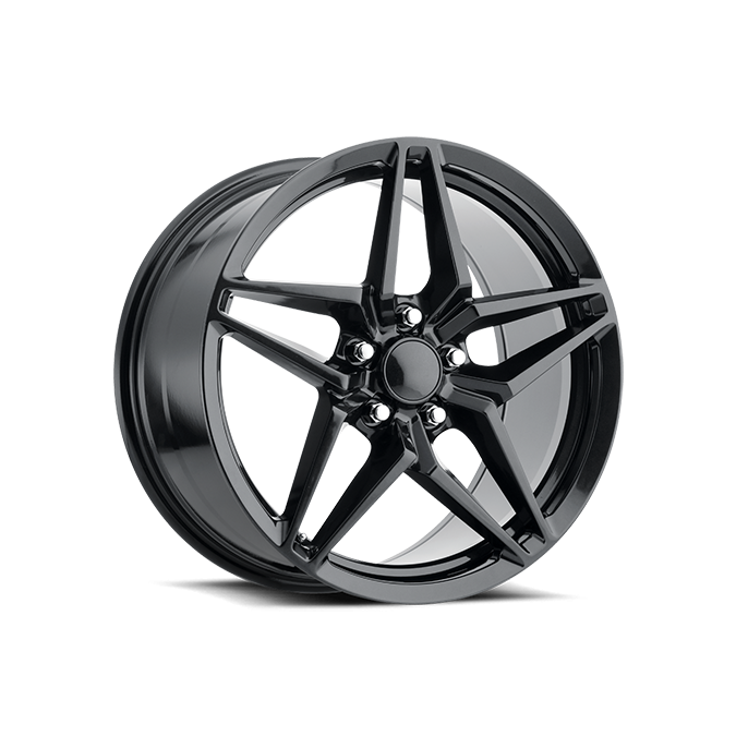 C7 ZR1 Corvette Replica Wheels Carbon Black Factory Reproductions FR 29
