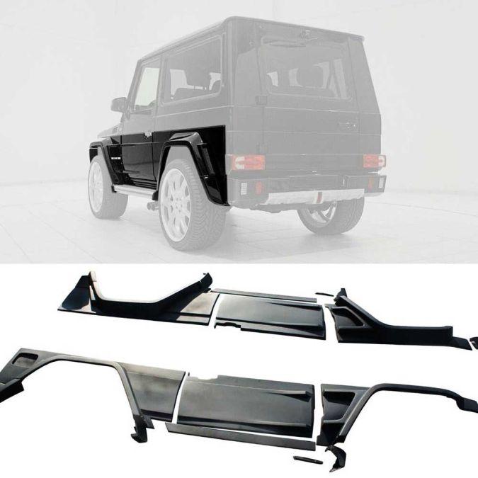 Carbon Fiber Widestar Brabus Body Kit for W463 3-Door G-Class (16 Elements)