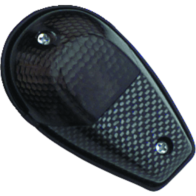 BikeMaster Universal Flush Mount Marker Light - Carbon/Smoke