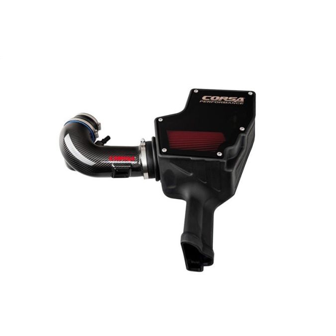 Corsa 18-22 Ford Mustang GT 5.0L V8 Carbon Fiber Air Intake w/ DryTech 3D No Oil