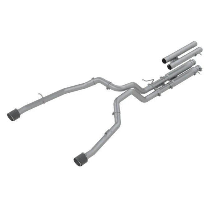 MBRP 2021 Ram TRX 6.2 S/C 3in Catback Dual Rear Carbon Fiber Tips(Race)- T304