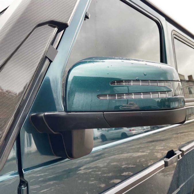 Carbon fiber Mirror overlays for Mercedes-Benz G Class W463 4X4