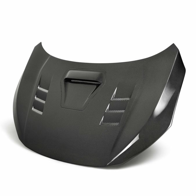 Seibon 17-18 Honda Civic Type-R TS-Style Carbon Fiber Hood