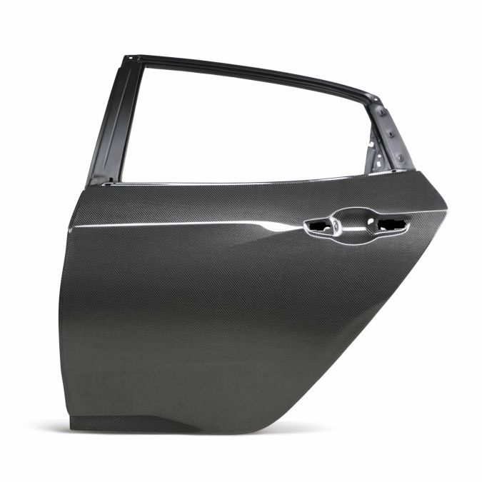 Seibon 2017 Honda Civic Type-R OE Style Gloss Carbon Fiber Rear Doors