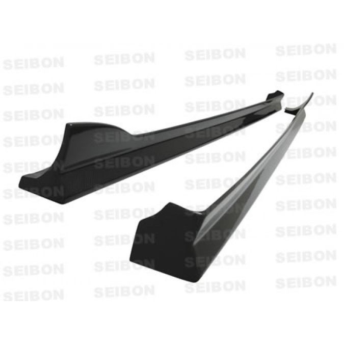 AE-STYLE CARBON FIBER SIDE SKIRTS FOR 2004-2008 MAZDA RX-8