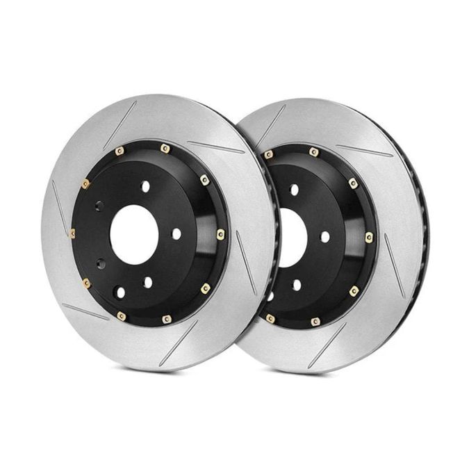 StopTech AeroRotor Drilled or Slotted 2 Piece Front Rotors for F8X BMW M3/M4