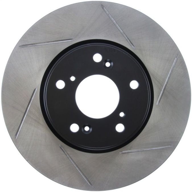 StopTech Slotted Sport Brake Rotor 2014 Honda Accord V6 Front Left