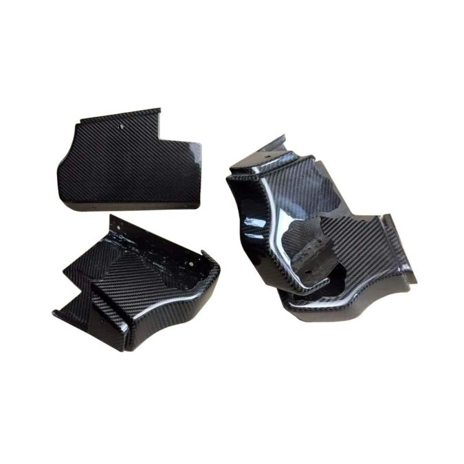 W463A Carbon Fiber Running Board Ends Covers Merecedes G-Class W464 2019 4pcs