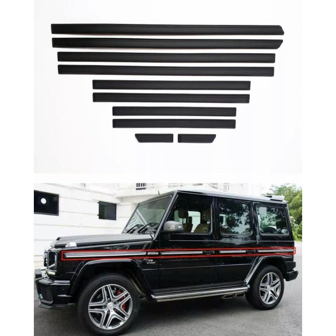 Fiberglass Side Fender Moldings for Mercedes Benz G-Class W463 G55 G65 G63