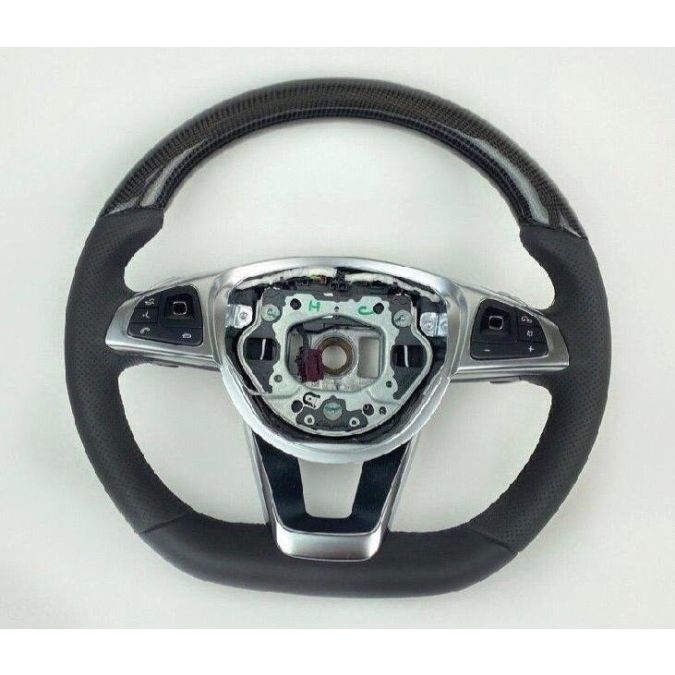 W205 W292 X166 C217 GLE GLC GLS C CLA class Mercedes carbon steering wheel AMG