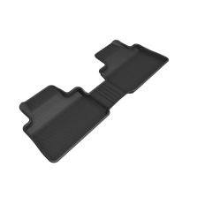 3D MAXpider 19-21 Audi E-Tron Kagu 2nd Row Floormats - Black