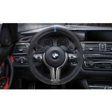 Genuine M Performance Steering Wheel Cover Trim Carbon Fibre 32 30 2 345 203