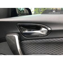 AutoTecknic Dry Carbon Interior Door Handle Trims - F20 1-Series | F22 2-Series | F87 M2
