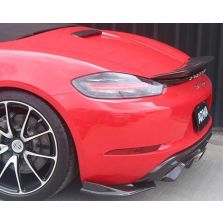 Armaspeed Carbon Diffuser Extensions (2 pcs) for Porsche Boxster / Cayman 718 2.0 / 2.5l (CCPS05B071L/R-GLOSS)