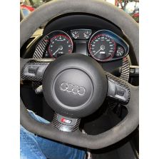 CD Carbon Lenkradspange kompatibel mit Audi TT 8J & R8 V8/V10 Typ 42