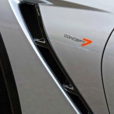 Chevrolet Corvette C7 Carbon Fiber Front Fender Gills