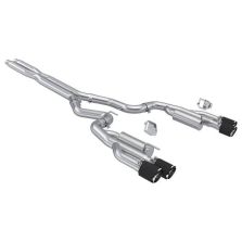 2024+ Mustang S650 5.0L MBRP 3 Stainless CAT Back Exhaust w- Quad CF Tips